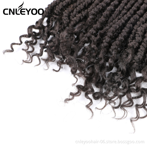 2021Factory Outlet Excellent Quality 12 Inch Black Curly Crochet Braid Headband Wig